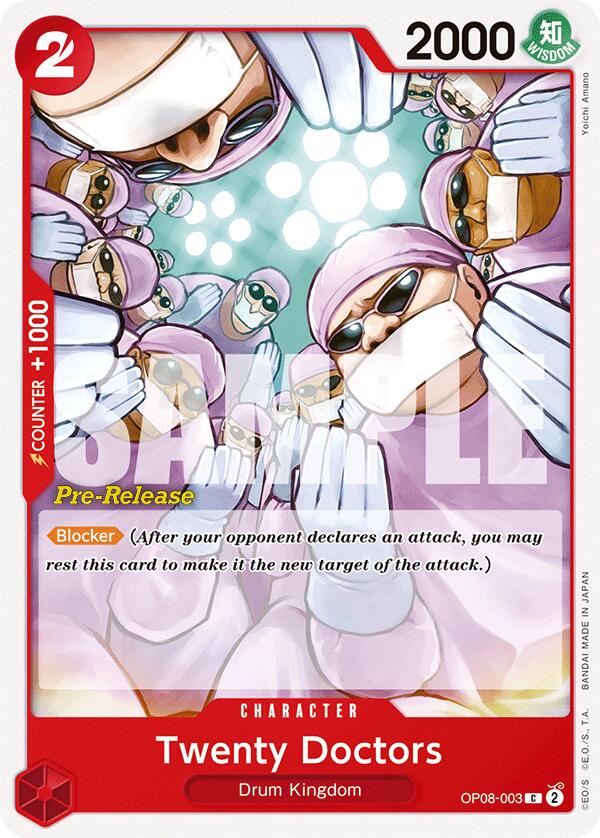 Image of Twenty Doctors [Two Legends Pre-Release Cards]