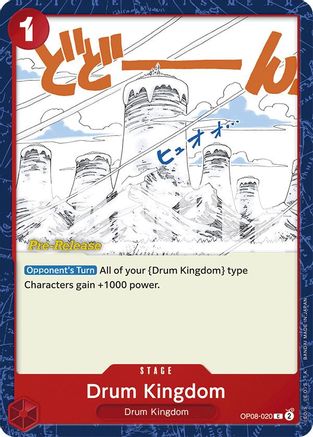 Image of Drum Kingdom [Two Legends Pre-Release Cards]