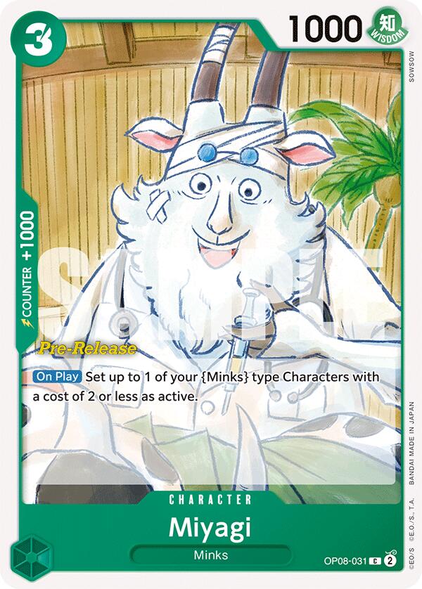 Image of Miyagi [Two Legends Pre-Release Cards]