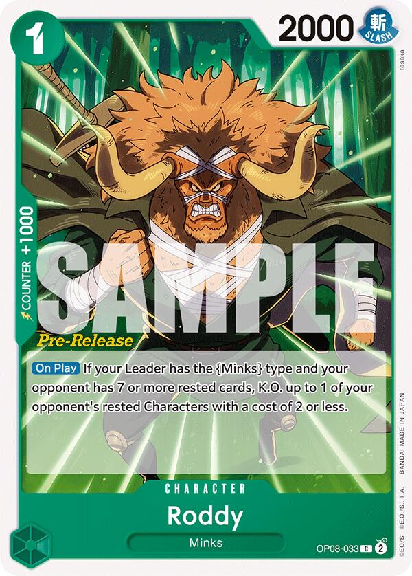 Image of Roddy [Two Legends Pre-Release Cards]