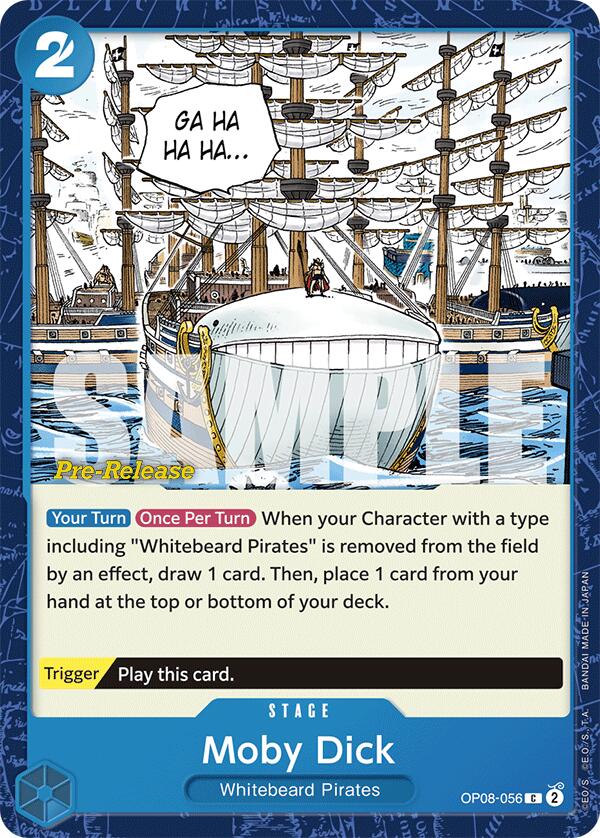 Image of Moby Dick [Two Legends Pre-Release Cards]