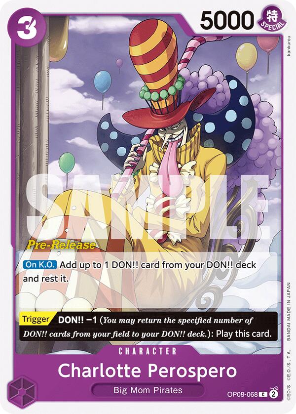 Image of Charlotte Perospero [Two Legends Pre-Release Cards]