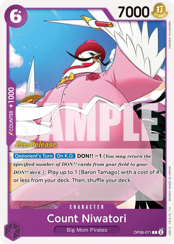 Image of Count Niwatori [Two Legends Pre-Release Cards]