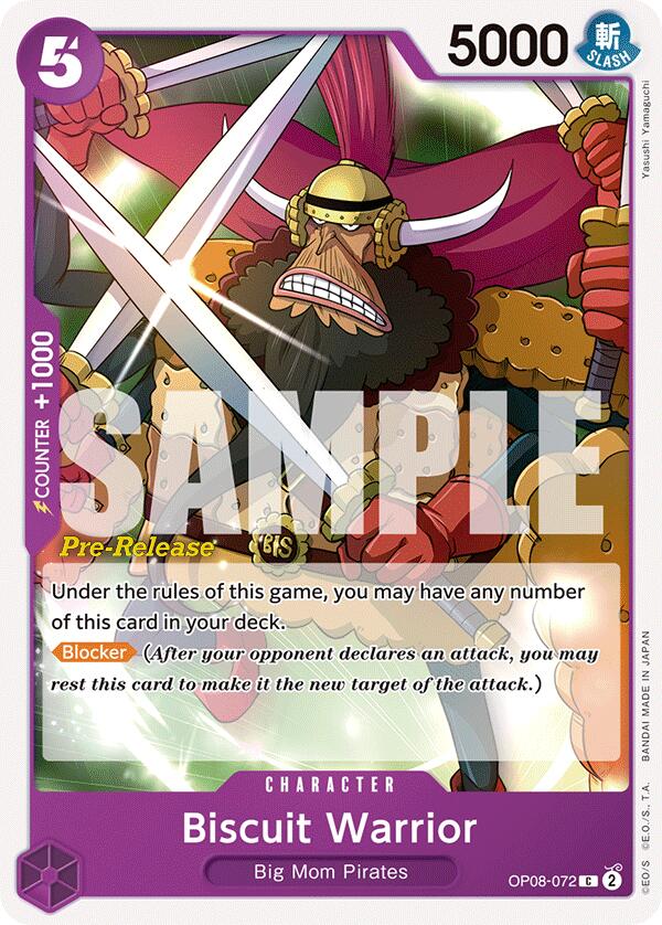 Image of Biscuit Warrior [Two Legends Pre-Release Cards]
