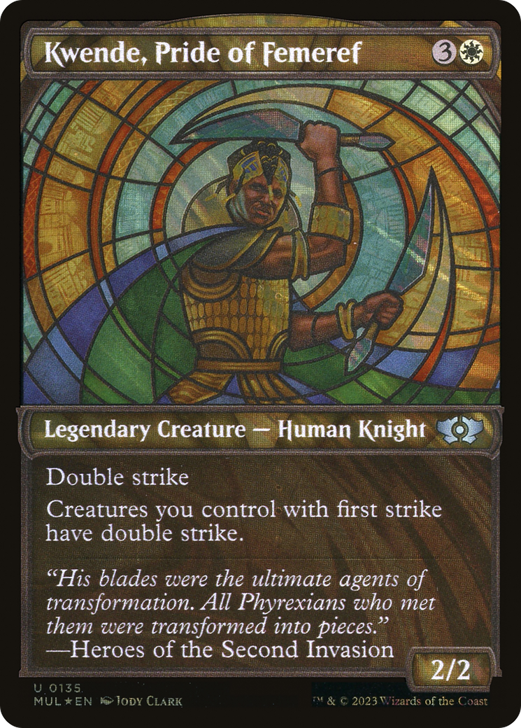 Image of Kwende, Pride of Femeref (Halo Foil) [Multiverse Legends]
