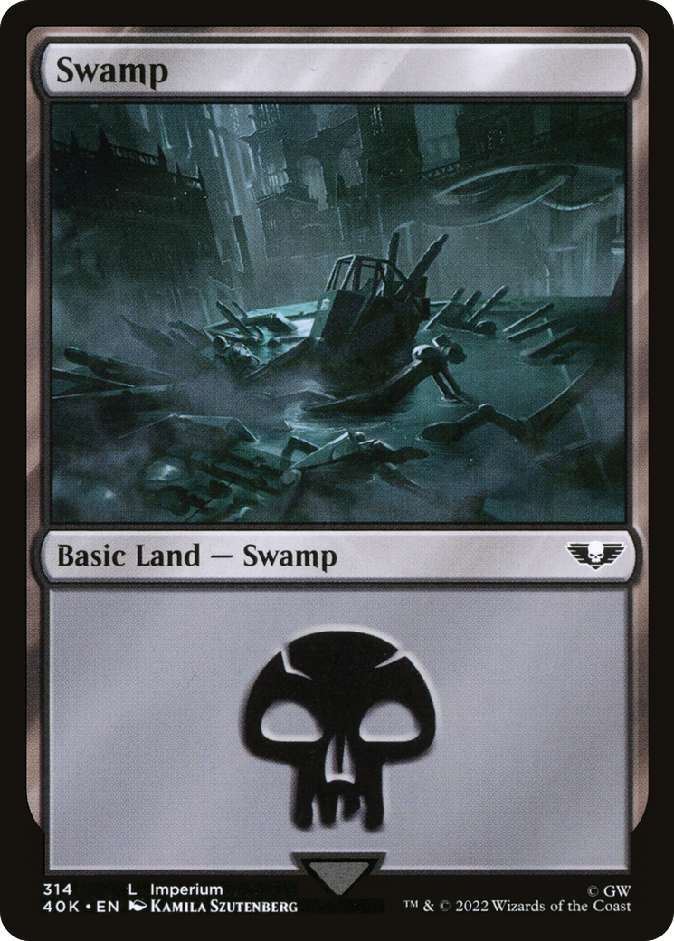 Image of Swamp (314) [Warhammer 40,000]