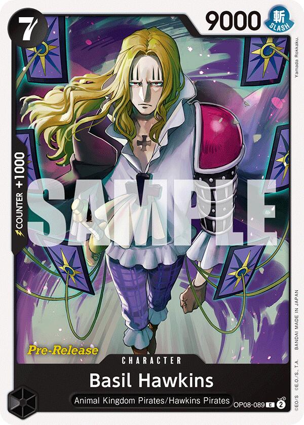 Image of Basil Hawkins [Two Legends Pre-Release Cards]