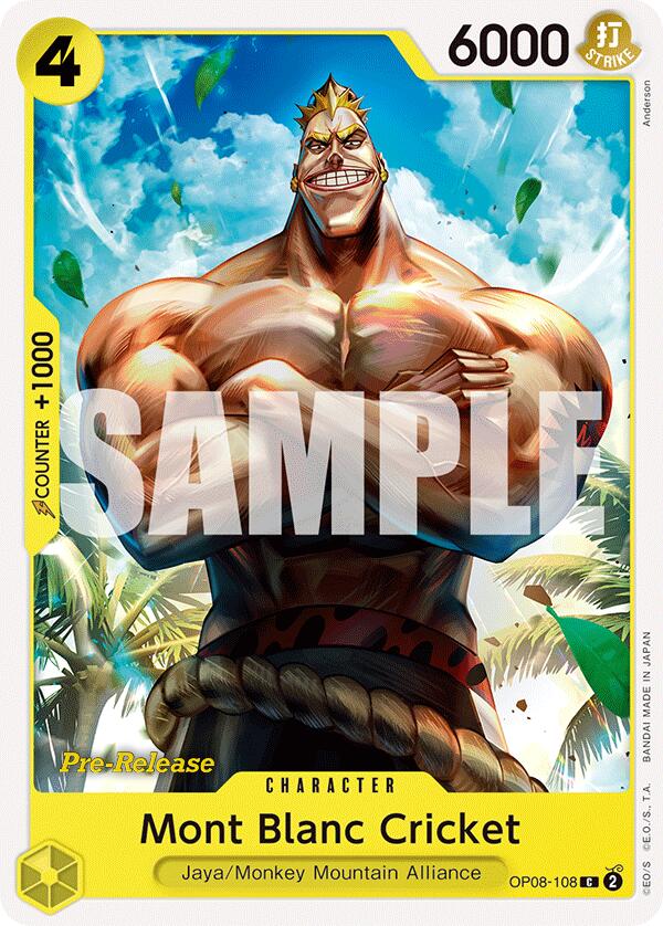 Image of Mont Blanc Cricket [Two Legends Pre-Release Cards]