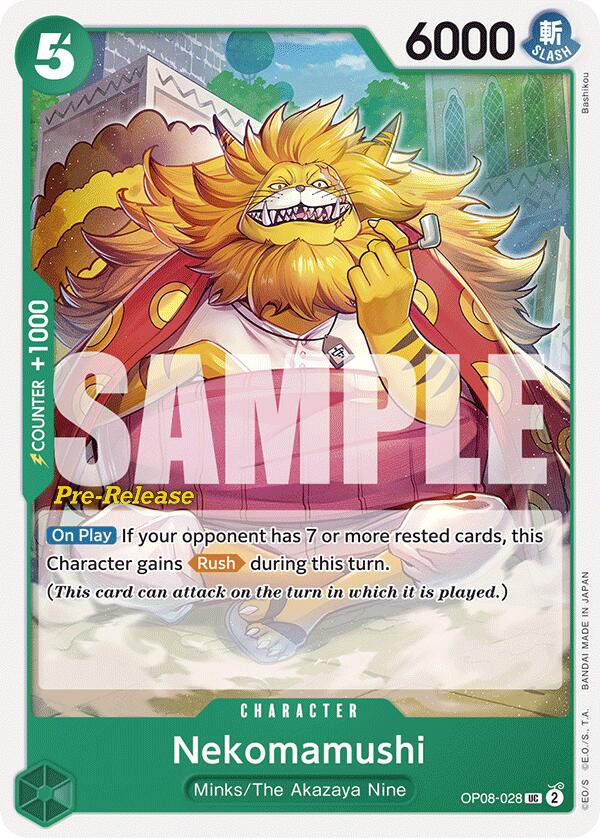 Image of Nekomamushi [Two Legends Pre-Release Cards]