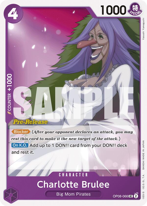 Image of Charlotte Brulee [Two Legends Pre-Release Cards]