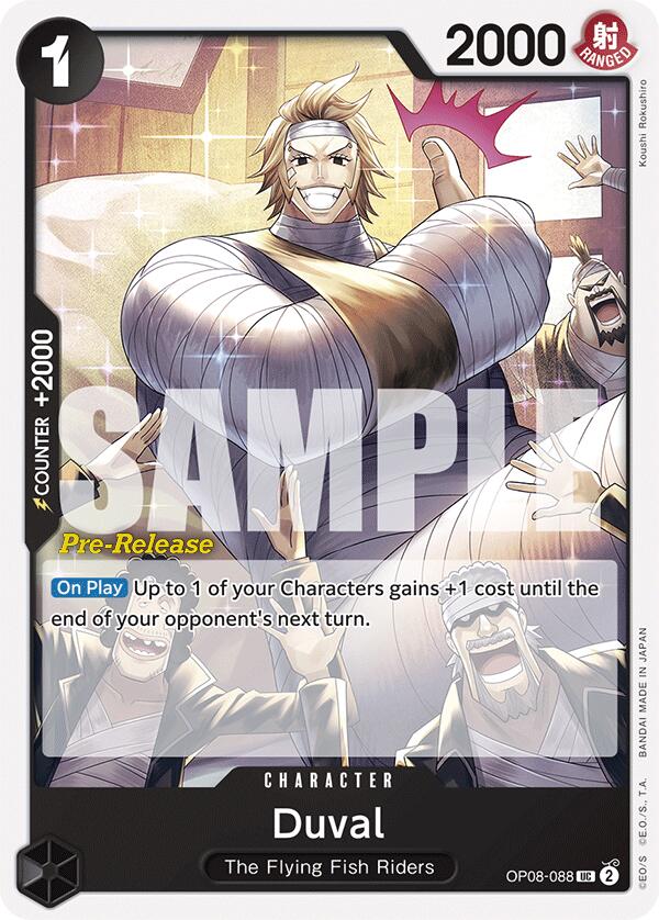 Image of Duval [Two Legends Pre-Release Cards]