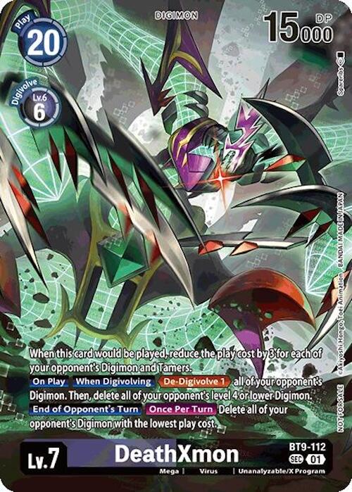 Image of DeathXmon [BT9-112] (Event Pack 7) [X Record]