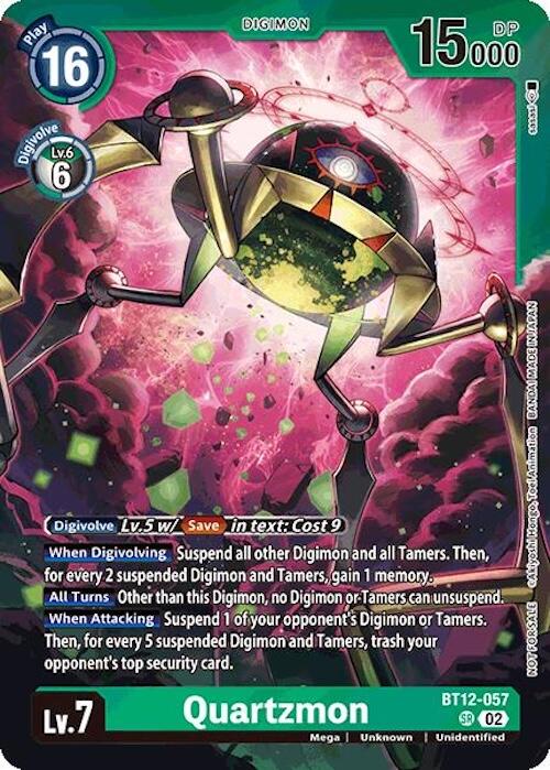 Image of Quartzmon [BT12-057] (Event Pack 7) [Across Time]
