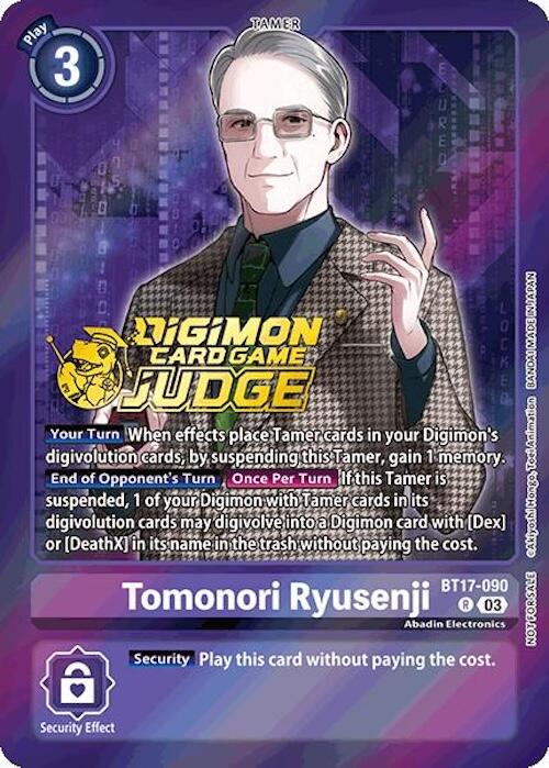 Image of Tomonori Ryusenji [BT17-090] (Judge Pack 6) [Secret Crisis]