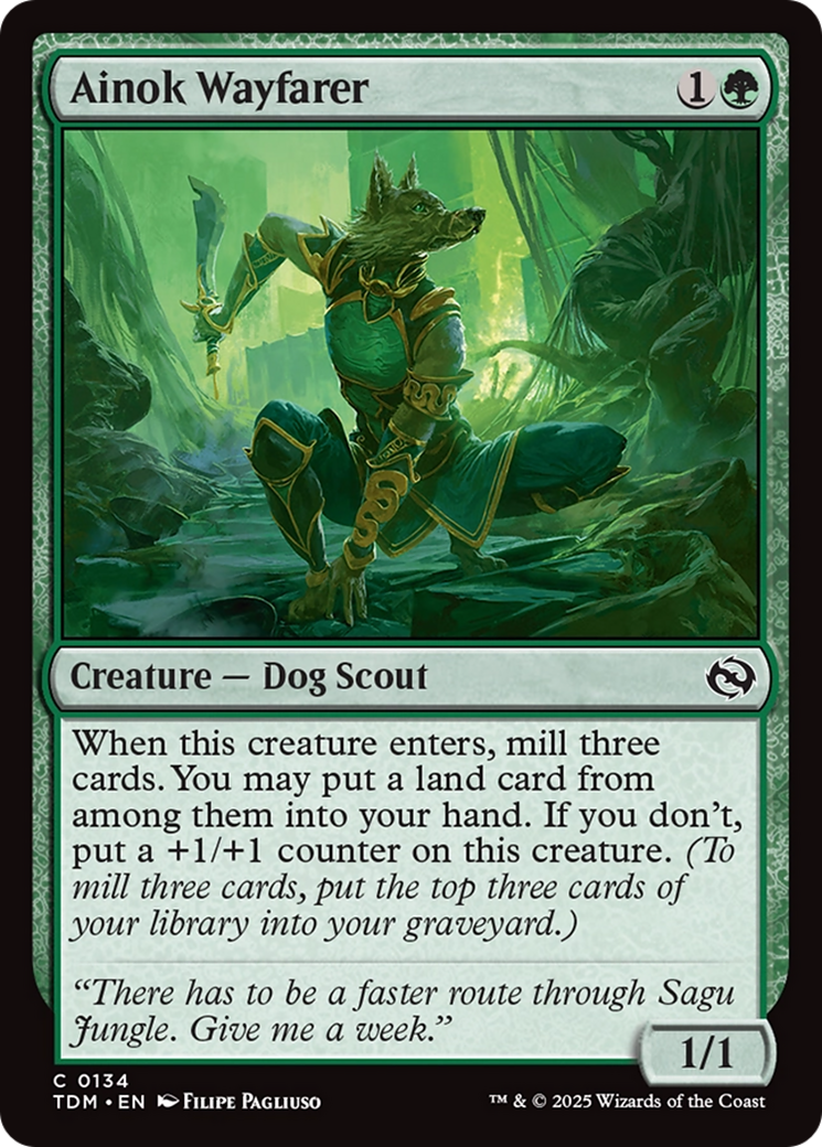 Image of Ainok Wayfarer [Tarkir: Dragonstorm]