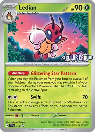 Image of Ledian (SVP133) [Scarlet & Violet: Black Star Promos]