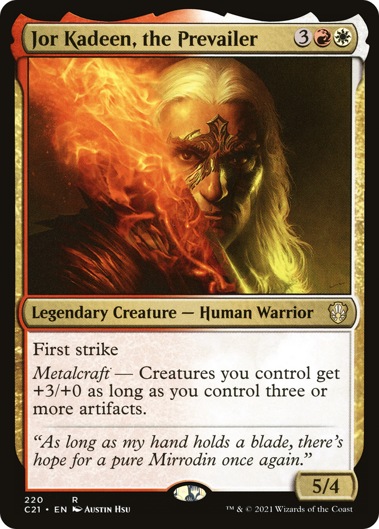 Image of Jor Kadeen, the Prevailer [Commander 2021]