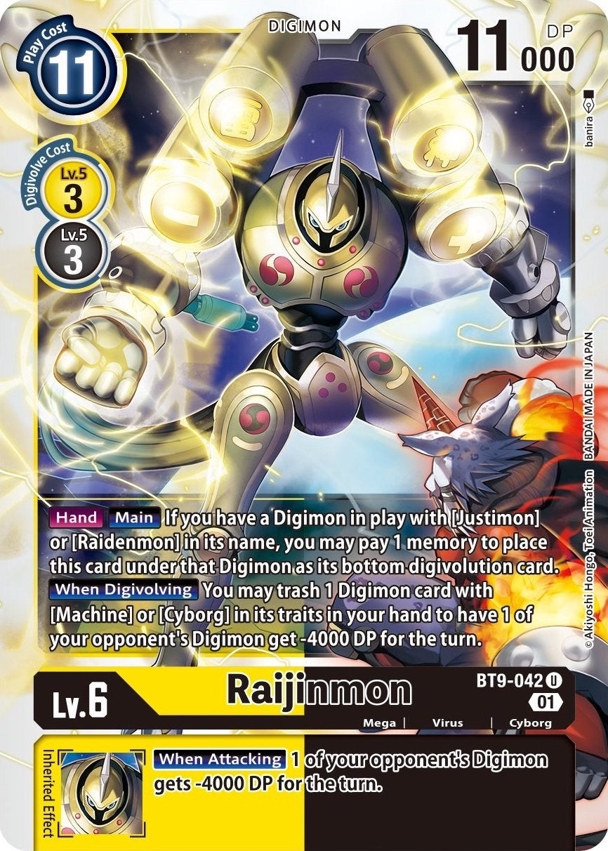 Image of Raijinmon [BT9-042] [X Record]