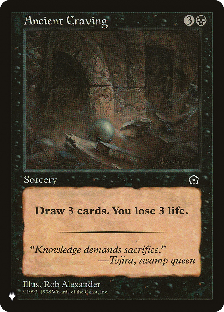 Image of Ancient Craving [The List]