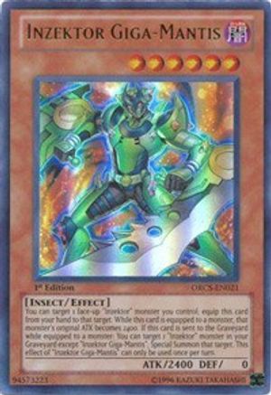 Image of Inzektor Giga-Mantis [ORCS-EN021] Ultra Rare