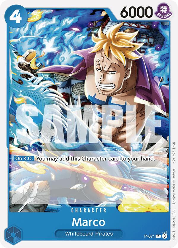 Image of Marco [One Piece Promotion Cards]