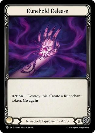 Image of Runehold Release [FLR005] (Rosetta Florian Blitz Deck)