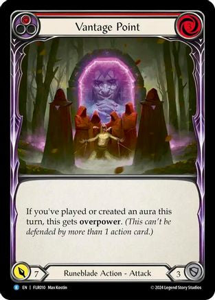 Image of Vantage Point (Red) [FLR010] (Rosetta Florian Blitz Deck)
