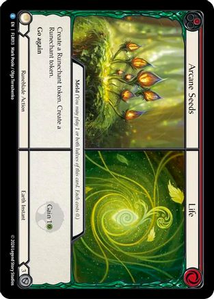 Image of Arcane Seeds  Life [FLR013] (Rosetta Florian Blitz Deck)