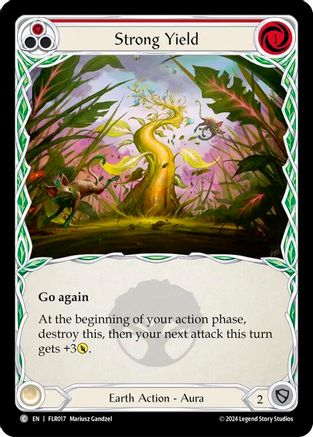 Image of Strong Yield (Red) [FLR017] (Rosetta Florian Blitz Deck)