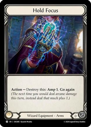 Image of Hold Focus [OSC005] (Rosetta Oscilio Blitz Deck)