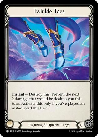 Image of Twinkle Toes [OSC006] (Rosetta Oscilio Blitz Deck)