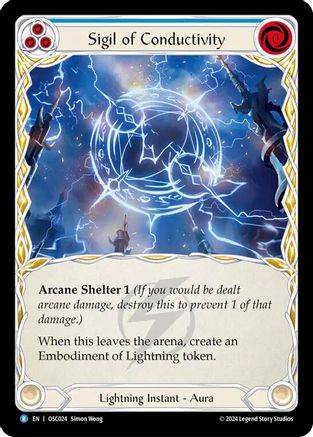 Image of Sigil of Conductivity [OSC024] (Rosetta Oscilio Blitz Deck)