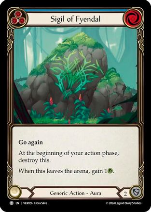 Image of Sigil of Fyendal [VER027] (Rosetta Verdance Blitz Deck)