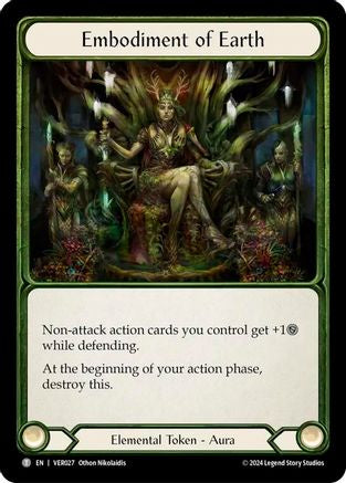 Image of Embodiment of Earth [VER026] (Rosetta Verdance Blitz Deck)