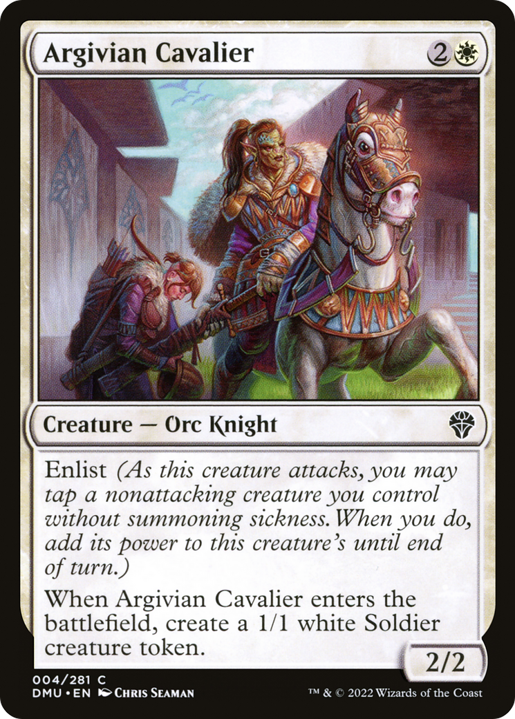 Image of Argivian Cavalier [Dominaria United]