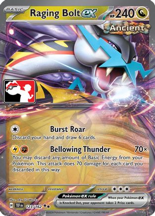 Image of Raging Bolt ex (123/162) [Prize Pack Series Five]