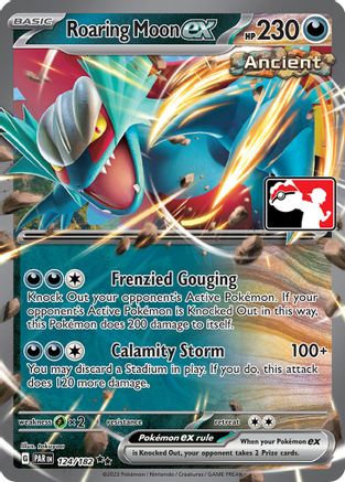 Image of Roaring Moon ex (124/182) [Prize Pack Series Five]