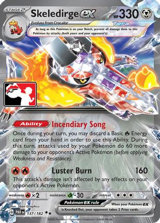 Image of Skeledirge ex (137/182) [Prize Pack Series Five]