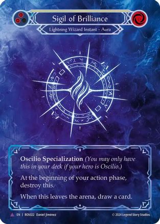 Image of Sigil of Brilliance (Marvel) [ROS022] (Rosetta)  Cold Foil
