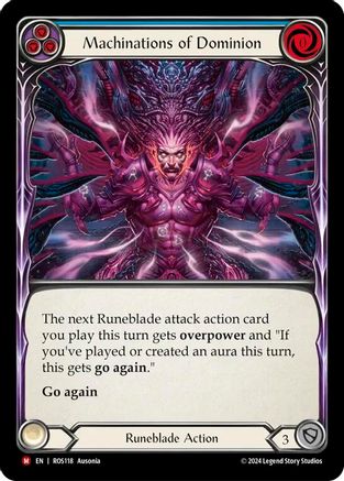 Image of Machinations of Dominion [ROS118] (Rosetta)  Rainbow Foil