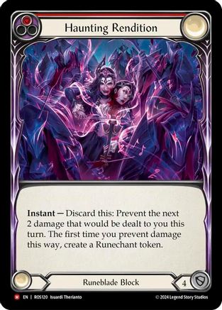 Image of Haunting Rendition [ROS120] (Rosetta)  Rainbow Foil