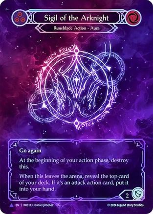 Image of Sigil of the Arknight (Marvel) [ROS133] (Rosetta)  Cold Foil