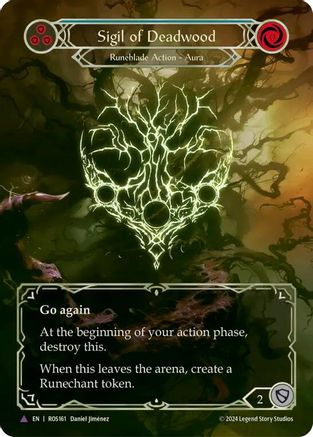 Image of Sigil of Deadwood (Marvel) [ROS161] (Rosetta)  Cold Foil