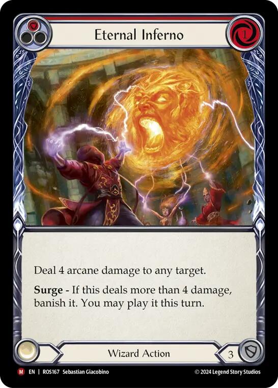 Image of Eternal Inferno [ROS167] (Rosetta)  Rainbow Foil