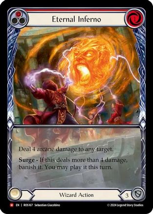 Image of Eternal Inferno (Extended Art) [ROS167] (Rosetta)  Rainbow Foil