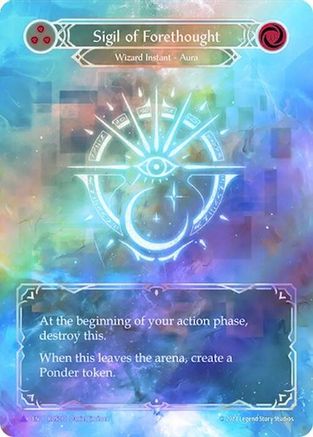 Image of Sigil of Forethought (Marvel) [ROS210] (Rosetta)  Cold Foil