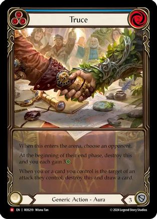 Image of Truce (Extended Art) [ROS219] (Rosetta)  Rainbow Foil