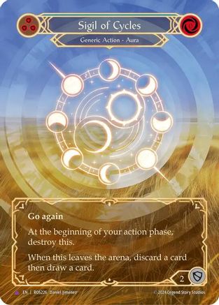 Image of Sigil of Cycles (Marvel) [ROS226] (Rosetta)  Cold Foil
