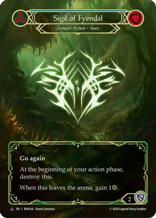 Image of Sigil of Fyendal (Marvel) [ROS230] (Rosetta)  Cold Foil