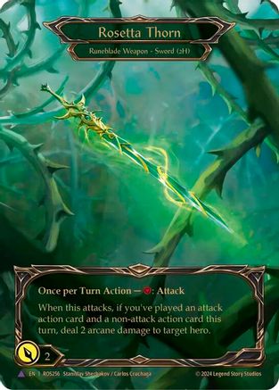 Image of Rosetta Thorn (Marvel) [ROS256] (Rosetta)  Cold Foil